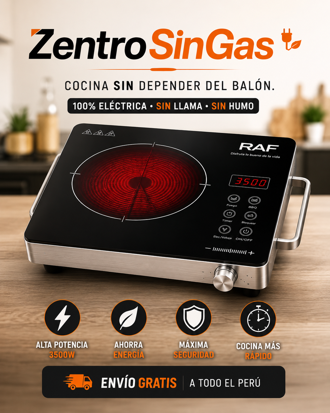 Cocina Portatil - Zentro SinGas