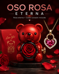 Osito Joyero + Collar de Corazon