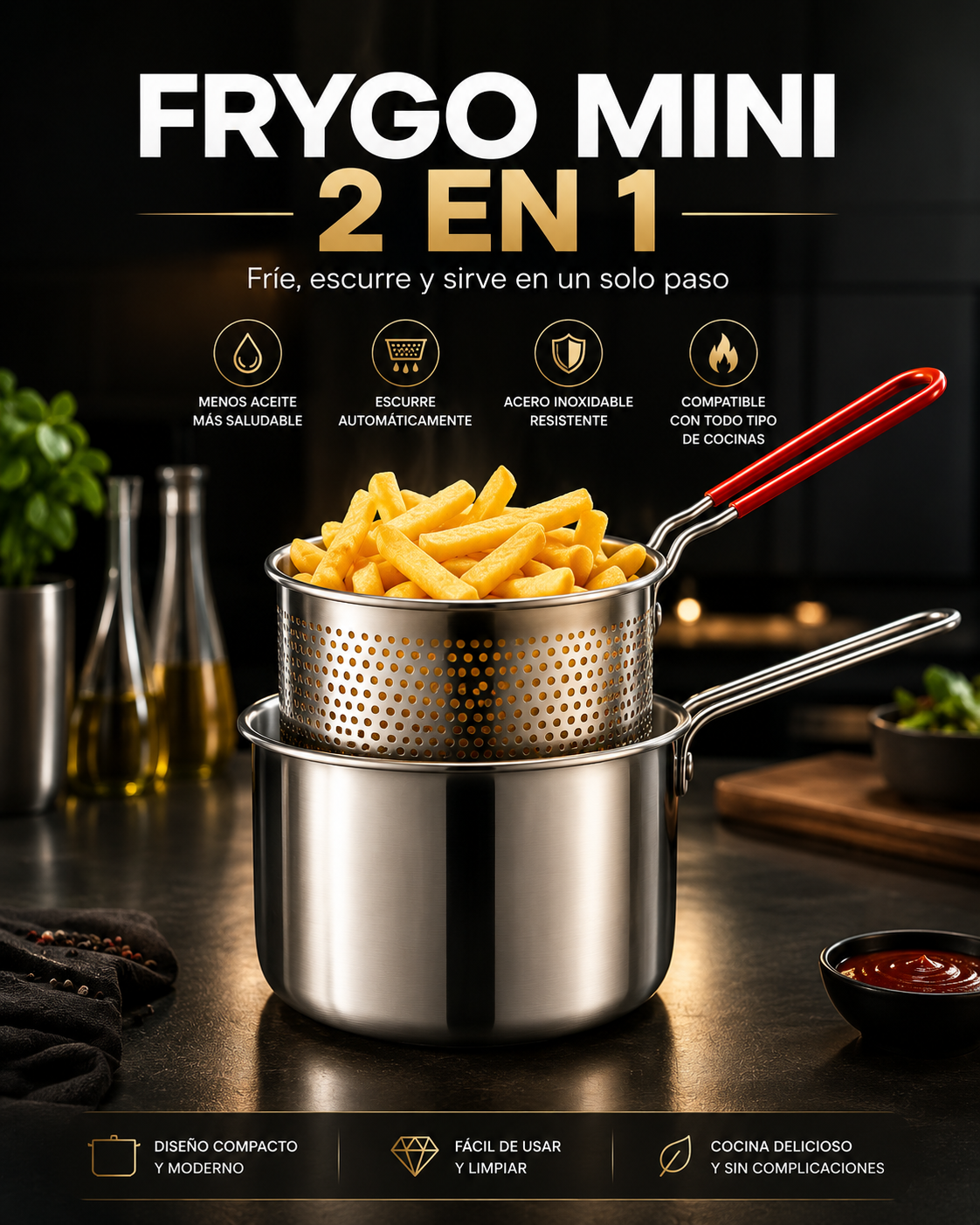 FryGo Mini 2 en 1
