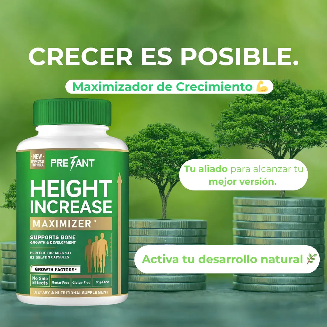 CRECE CON PRETANT HEIGHT INCREASE ⚡
